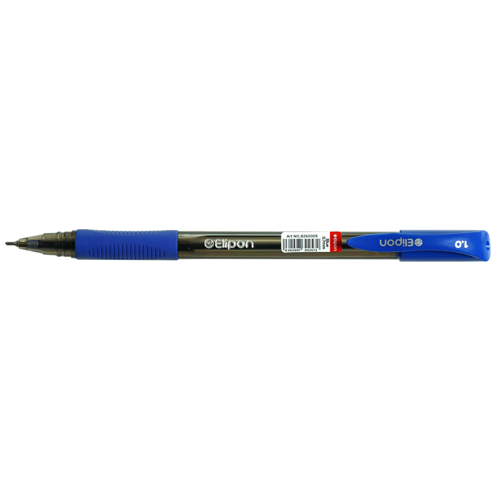 خودکارآبی 1/0 سمی ژل  (بسته 12عددی) الیپون EA01 کد8261202