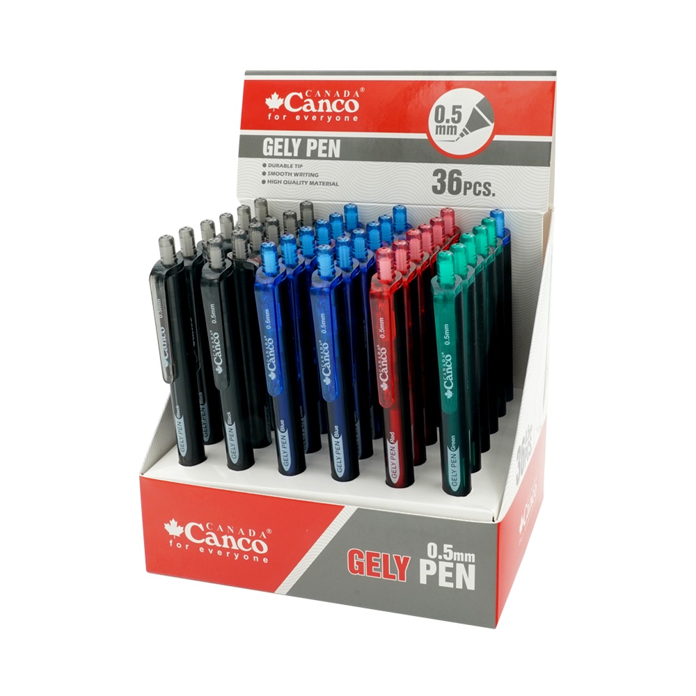 روان نویس فشاری  رنگ جور0/5 (پاور ژل) سری Gely pen کنکو 