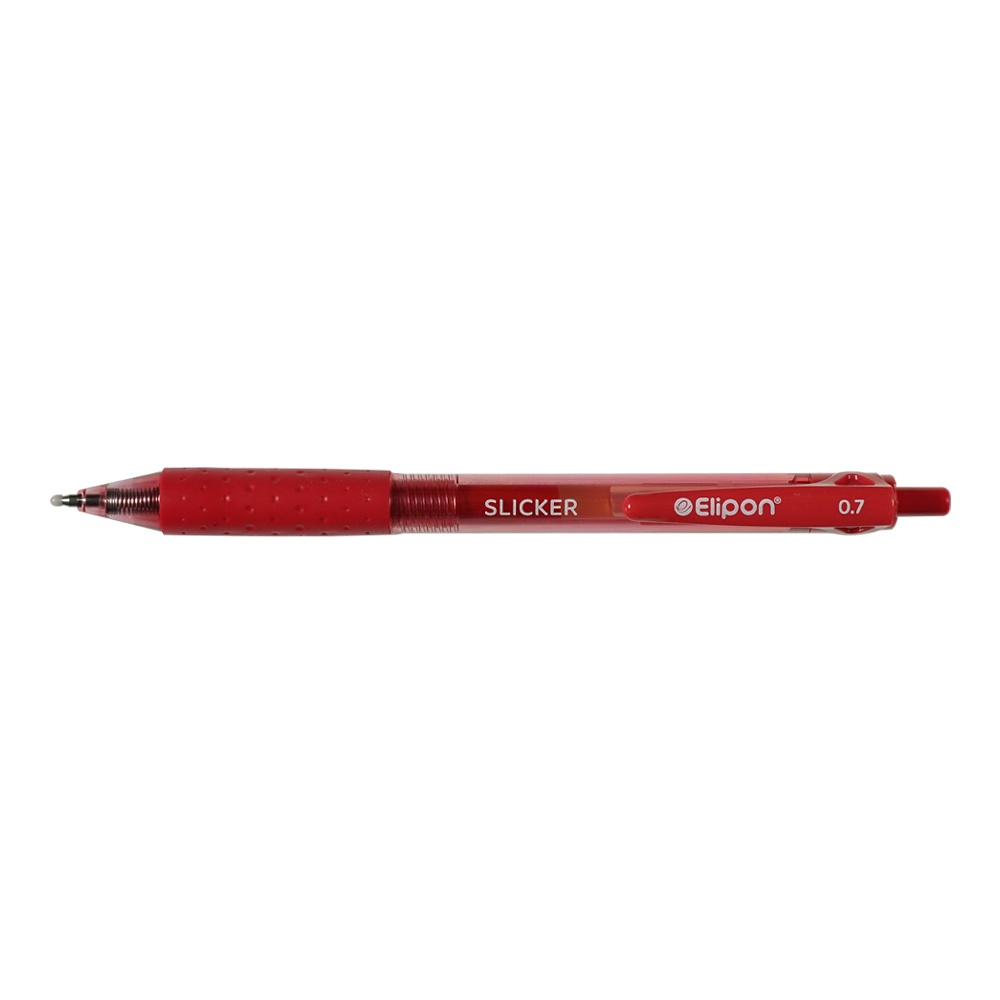 روان نویس فشاری اسلیکر قرمز 0/7 الیپون