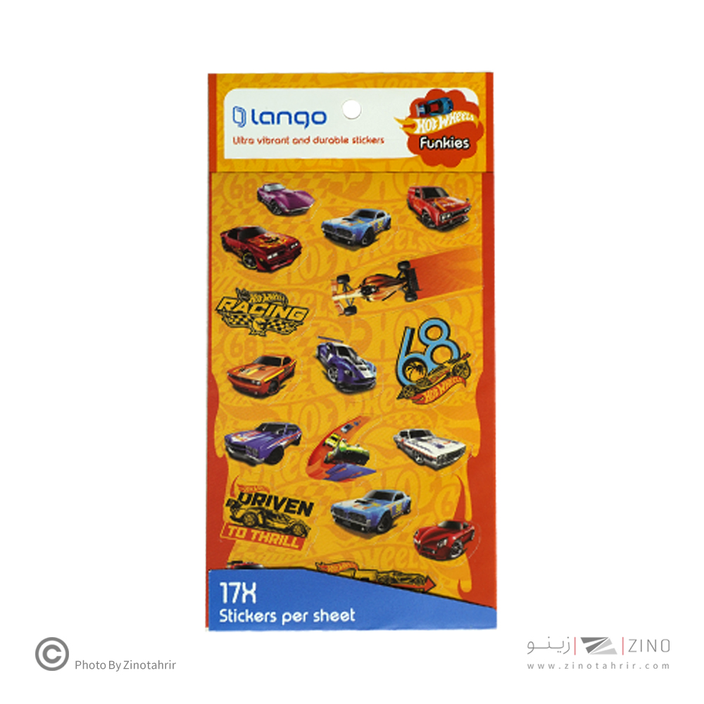 برچسب لانگو سری فانکیز طرح ماشین کدFU-011