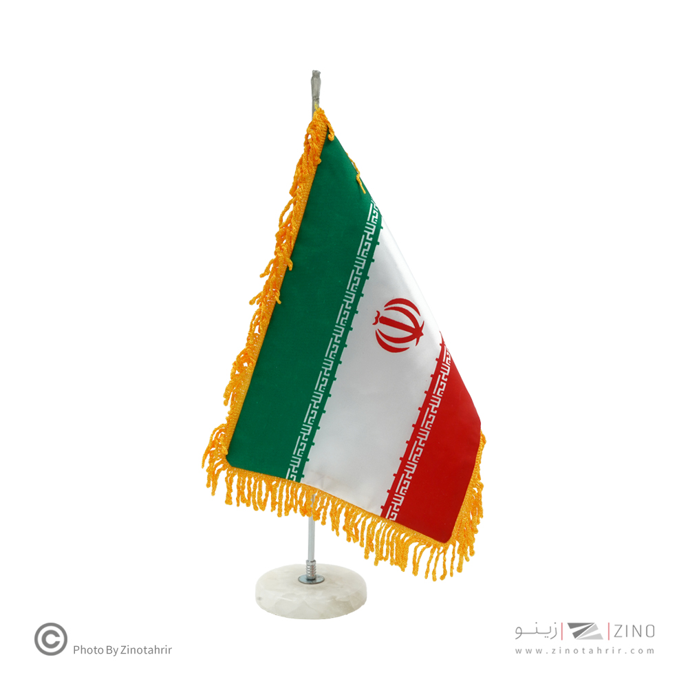 پرچم رومیزی پایه سنگی