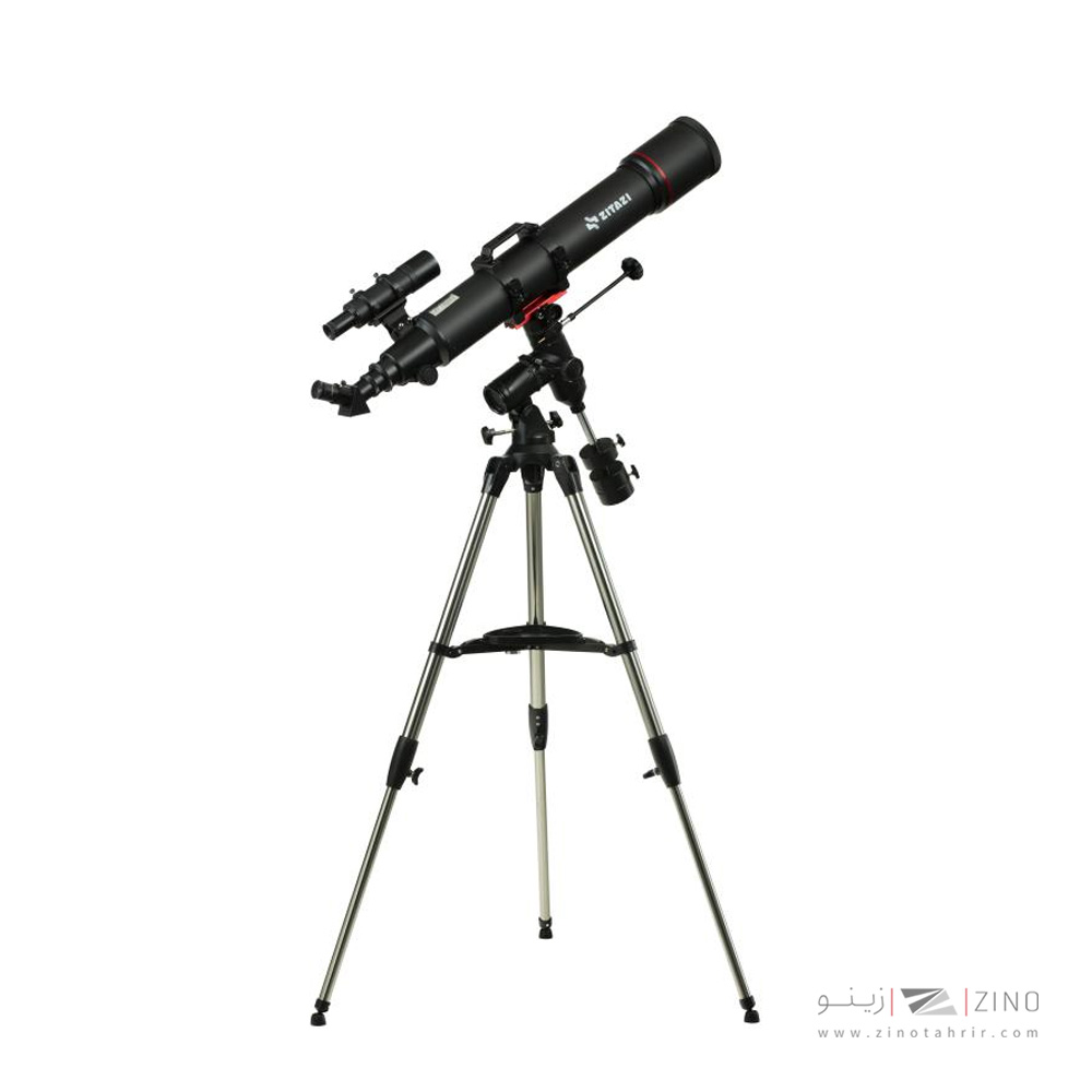 تلسکوپ فوق حرفه ای همراه با هارد کیس آلمینیومی و هولدر عکاسی موبایل زیتازی کدZENITH-102EQ5