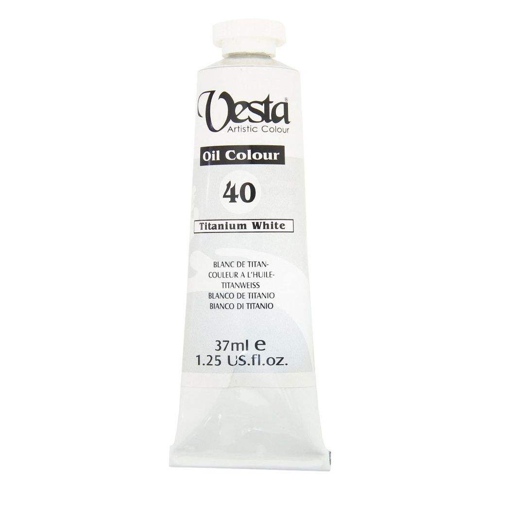 رنگ روغن 37میل وستاکد40 White Titanium