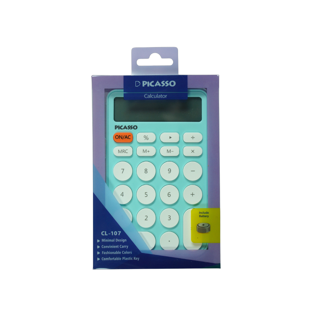 ماشین حساب رومیزی پیکاسو کدCL-107