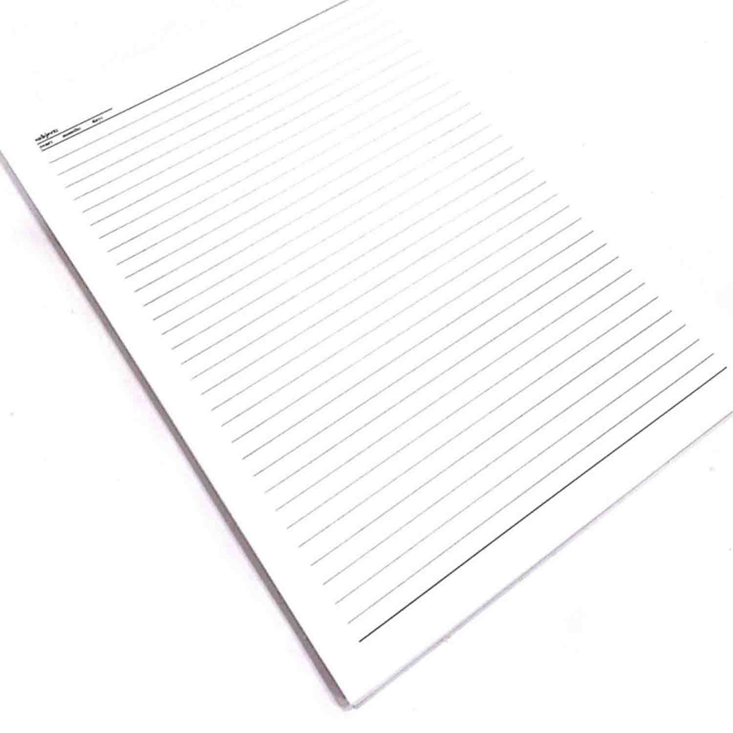 کاغذA4خطدار50برگی کلیپس  کد0053