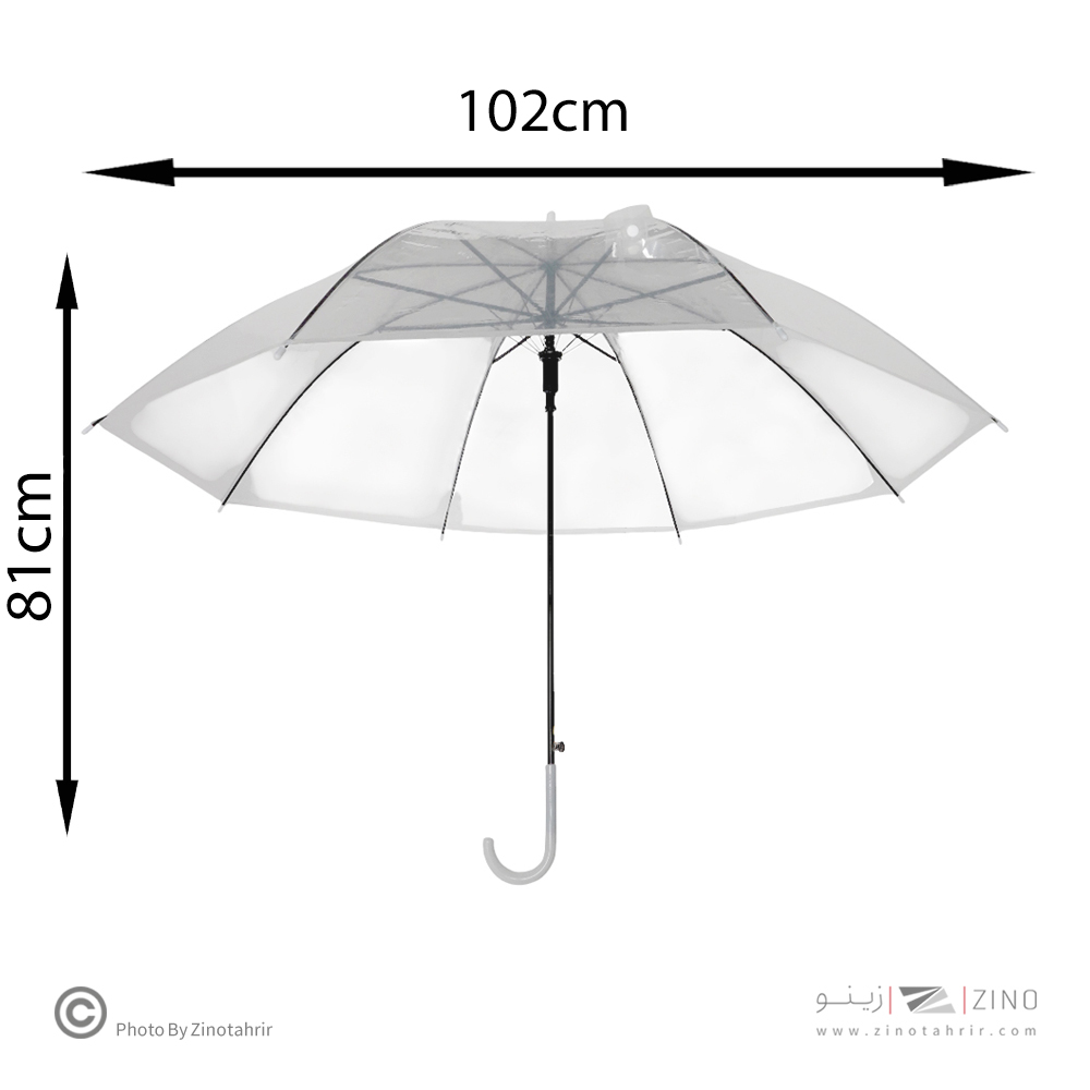 چتر فانتزی (شفاف) کدB-181