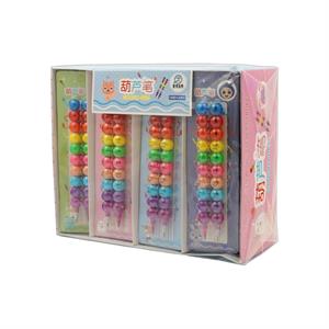مداد مشکی فشنگی+پاستل فشنگی کدHLB-1010