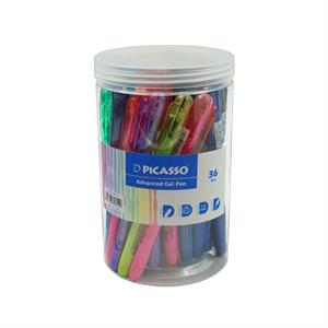 روان نویس1/0ژل9رنگ لیوانی پیکاسو کدGP-111