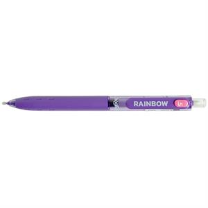 روان نویس0/5 فشاری بنفش بدنه گریپ دار(8عددی) اسکول فنز سری RAINBOW