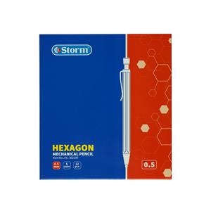 اتود0/5(بدنه شش گوش رنگ پاستلی) استورم سریHEXAGON کدHL-302105