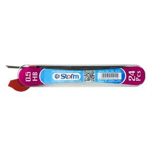 مغز مداد 0/5 بلند (90میل) HB استورم کد HL-433*تعداد در باکس12جین*