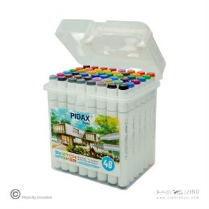 ماژیک48 رنگ راندو نیوتاچ/ماپرومکس/پیداکس جعبه طلقی کد848