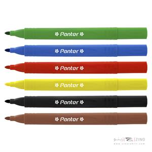 ماژیک نقاشی 6رنگ سه گوش دکتر پنتر کدTCM542-6