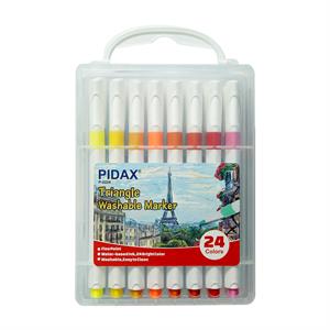 ماژیک نقاشی24رنگ (یدنه سه گوش جعبه طلقی) پیداکس کدP-2224