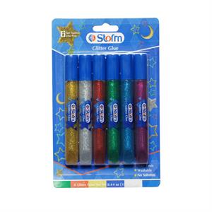 چسب اکلیلی6رنگ استورم کد HL-608