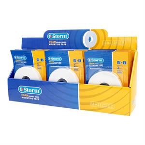 چسب دوطرفه2میل فوم1/8 سانت3متری استورم کدHL-102137