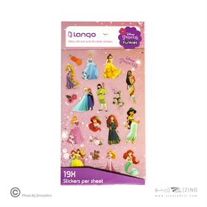 برچسب لانگو سری فانکیز طرح پرنسس دیزنی کدFU-009