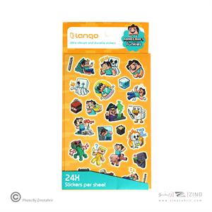 برچسب لانگو سری فانکیز طرح ماینکرافت کدFU-027