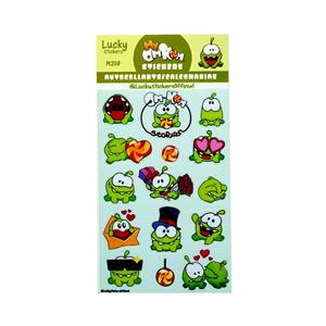 استیکر فانتزی سری لوکی طرح بازی My Om Nom کد208