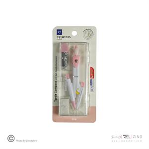 پرگار اتودی همراه با یدک و پاکن سری ترتل سیکلاس کد CCTSC7 = TURTLE Compass 