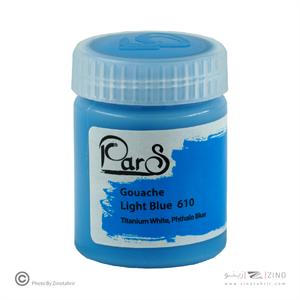 گواش پارس آبی روشن  کد610*کارتن24بسته ای*
