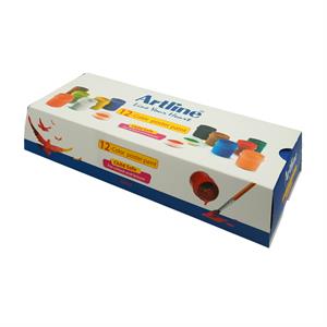 گواش 12رنگ پلاستیکی آرتلاین