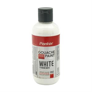 گواش200میل تک رنگ GP-713 سفید پنتر کد950
