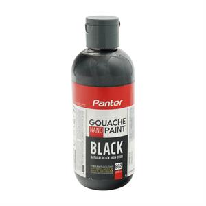گواش200میل تک رنگ GP-713 مشکی پنتر کد802