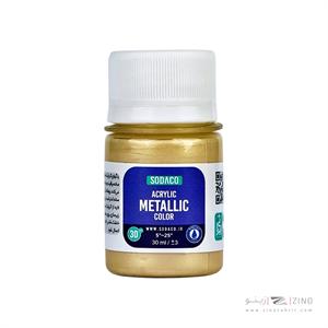 اکریلیک متالیک30میل سوداکو کاهی کد00288