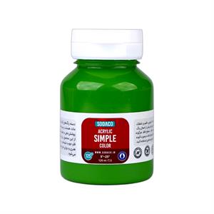 اکریلیک ساده125میل سوداکو سبز روشن کد02311