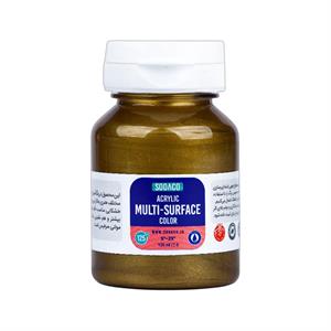 مولتی سورفیس(رنگ همه کاره) ساده 125میل طلایی آنتیک سوداکو کد02583