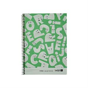 دفتر60برگ 3خط کد9703 ایمان
