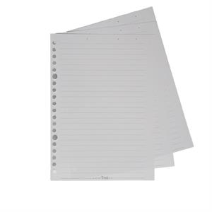 یدک دفتر کلاسوری20حلقه 100برگ خطدار برگ سری راندو کد74401