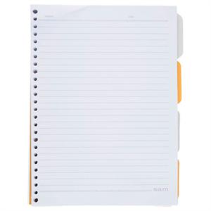 یدک دفتر کلاسوری 26حلقه دفترکلاسوری کد8647 ایمان 100برگ