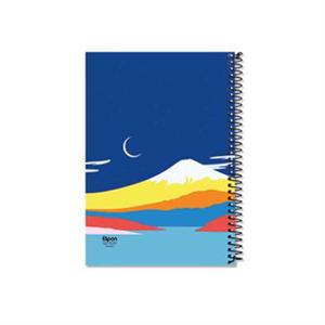 دفتر80برگ وزیری سیمی کلاسیک الیپون کد231کارتن 48عددی
